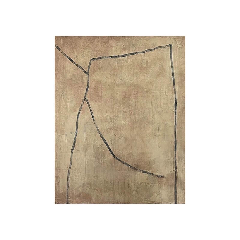 Pintura abstracta Wabi-Sabi #wbsb21e128