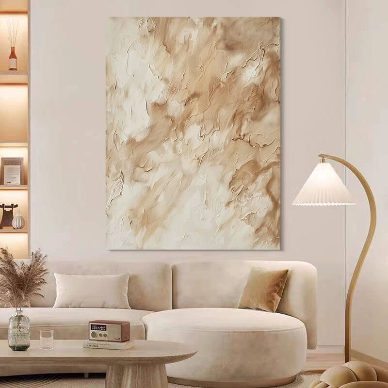 Pintura abstracta Wabi-Sabi #wbsb21e129
