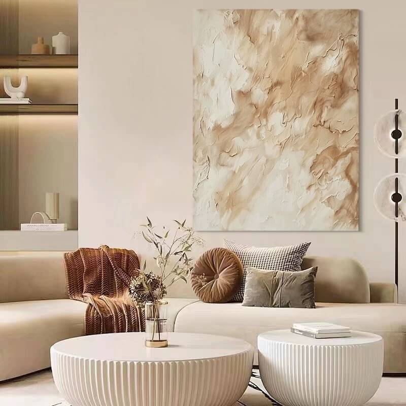 Pintura abstracta Wabi-Sabi #wbsb21e129