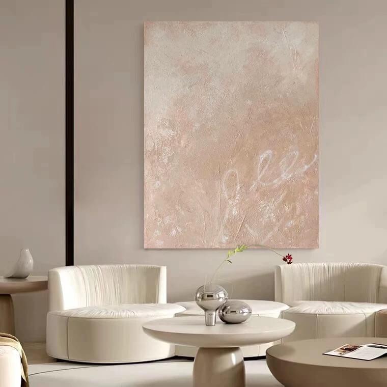 Wabi-Sabi Abstract Art Painting #WBSB21e12