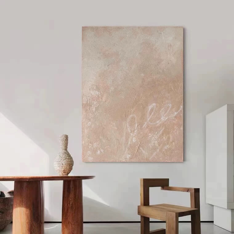 Wabi-Sabi Abstract Art Painting #WBSB21e12