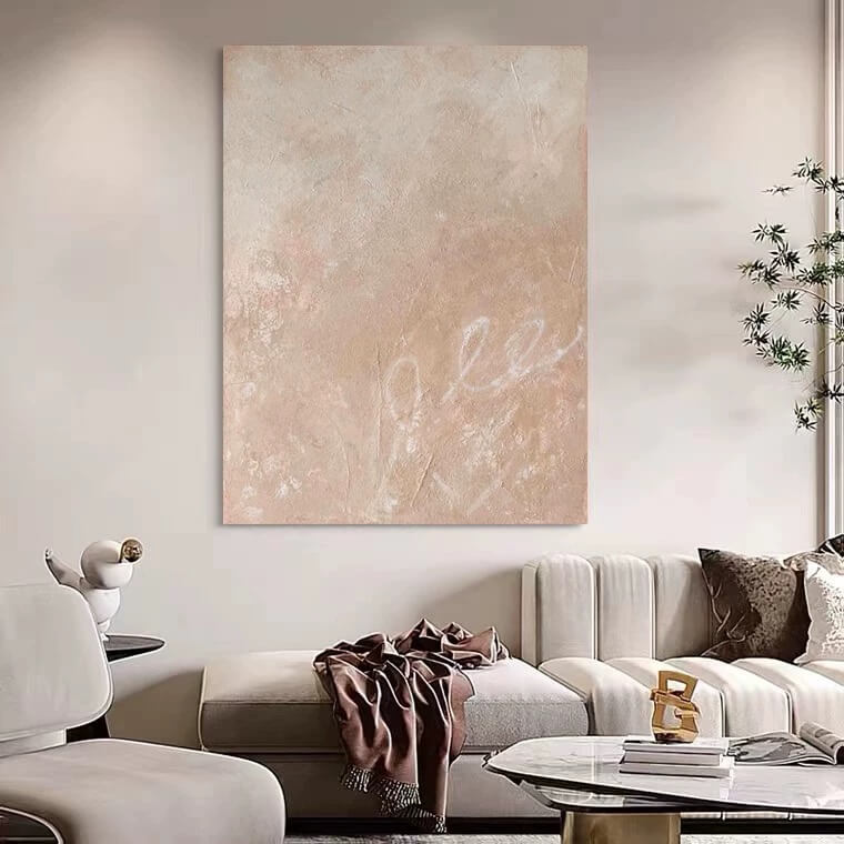 Wabi-Sabi Abstract Art Painting #WBSB21e12