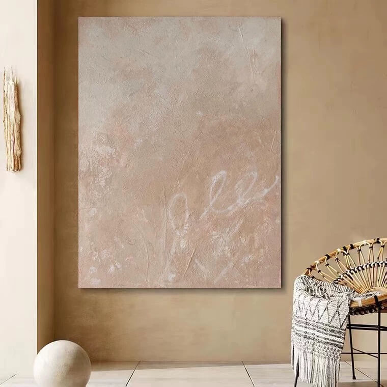 Wabi-Sabi Abstract Art Painting #WBSB21e12