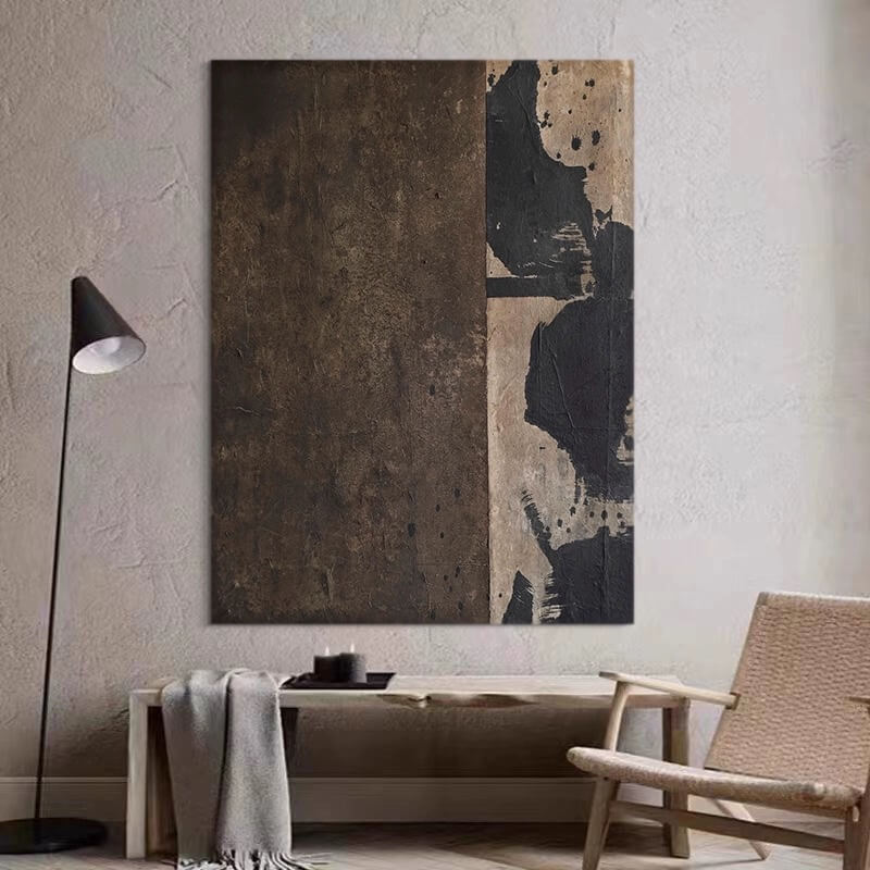 Wabi-Sabi Abstract Art Painting #wbsb21e130