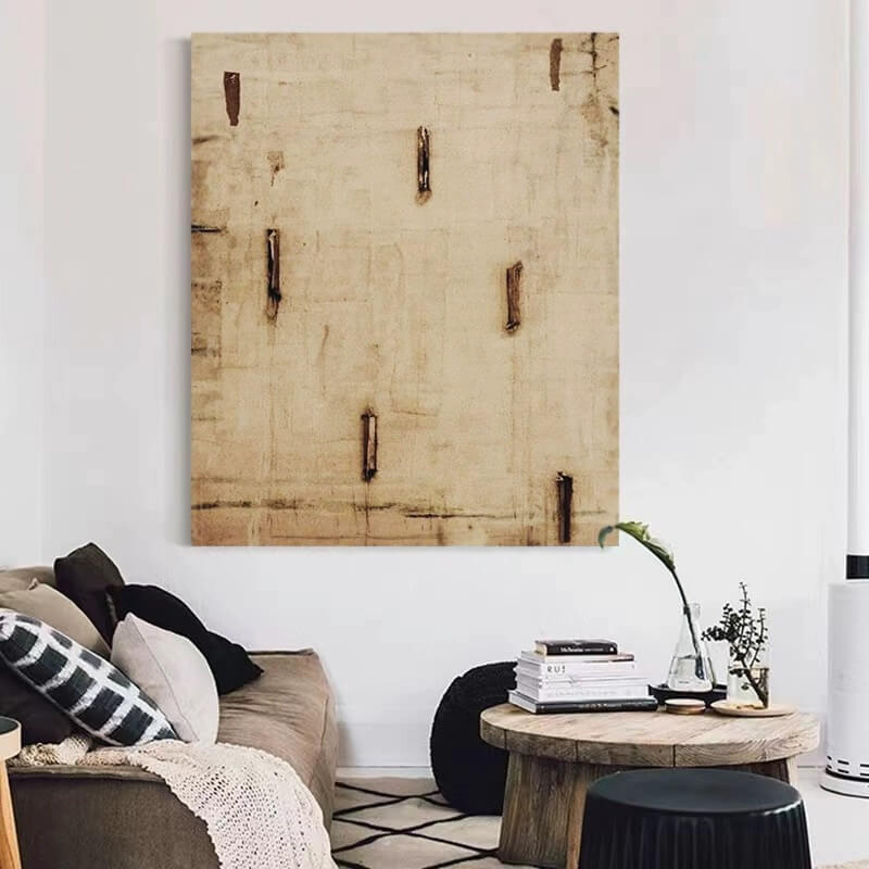 Wabi-Sabi Abstract Art Painting #wbsb21e131