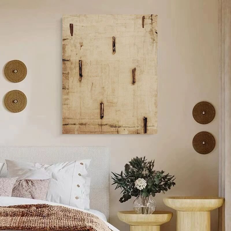 Wabi-Sabi Abstract Art Painting #wbsb21e131