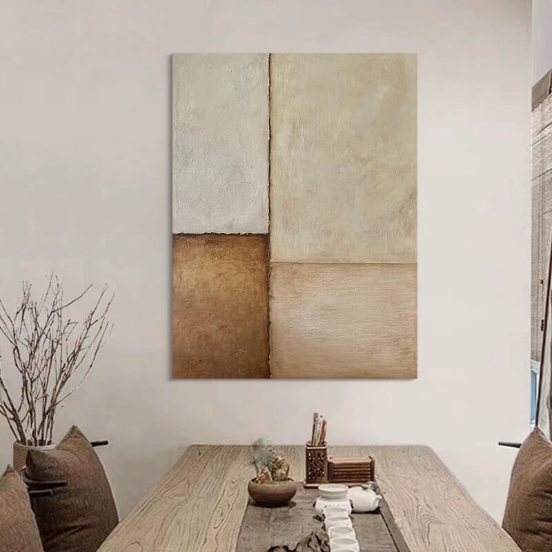 Wabi-Sabi Abstract Art Painting #wbsb21e132