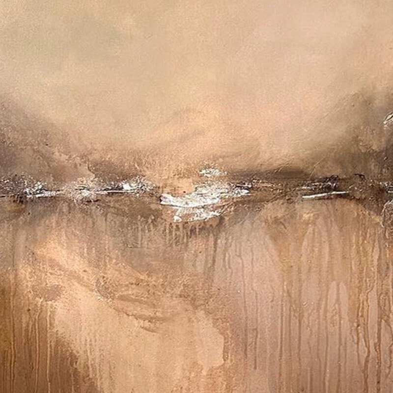 Wabi-Sabi Abstract Art Painting #wbsb21e133