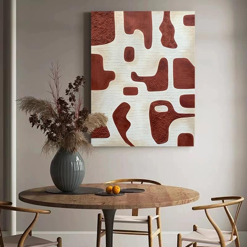 Wabi-Sabi Abstract Art Painting #wbsb21e134