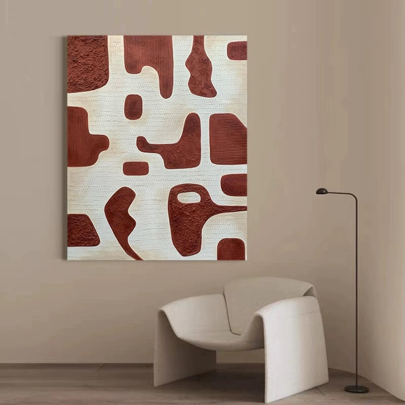 Wabi-Sabi Abstract Art Painting #wbsb21e134