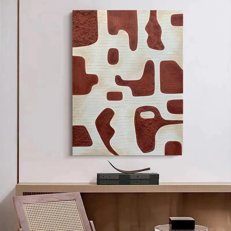 Wabi-Sabi Abstract Art Painting #wbsb21e134