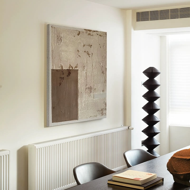 Wabi-Sabi Abstract Art Painting #wbsb21e135