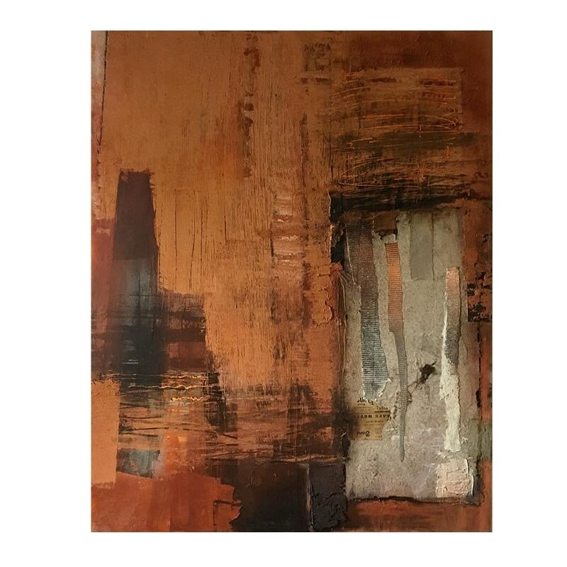 Wabi-Sabi Abstract Art Painting #wbsb21e139