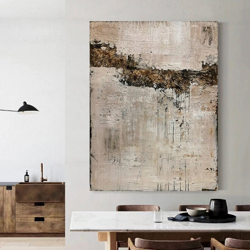 Wabi-Sabi Abstract Art Painting #wbsb21e140