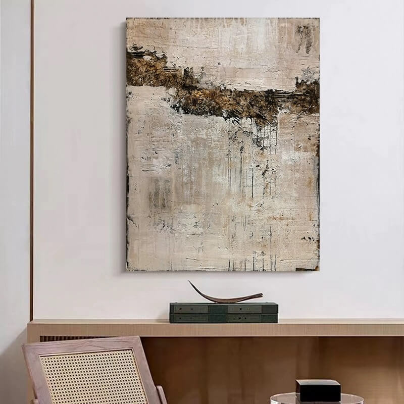 Wabi-Sabi Abstract Art Painting #wbsb21e140