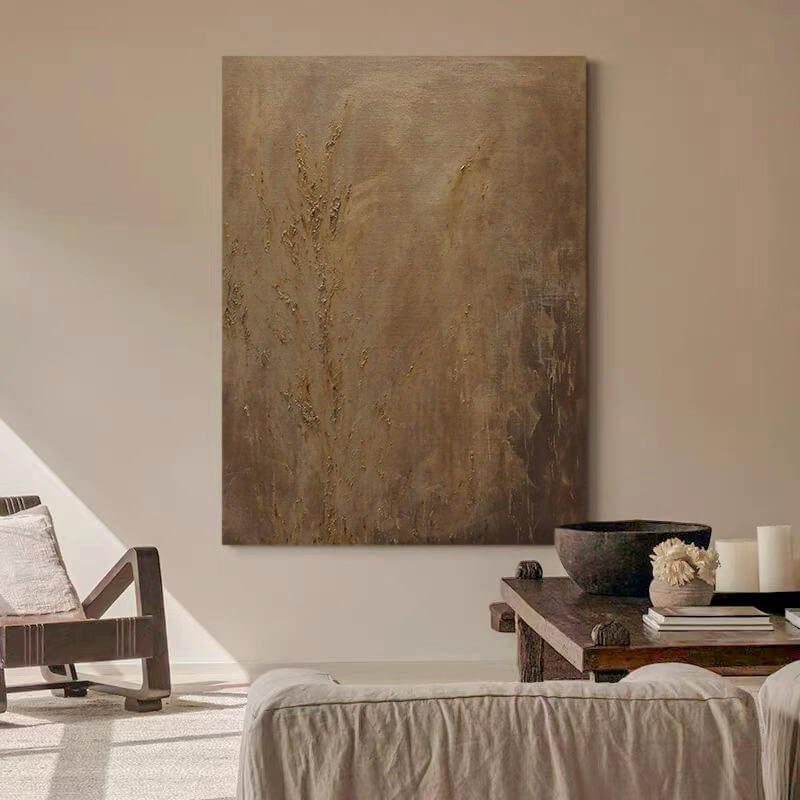 Wabi-Sabi Abstract Art Painting #wbsb21e141