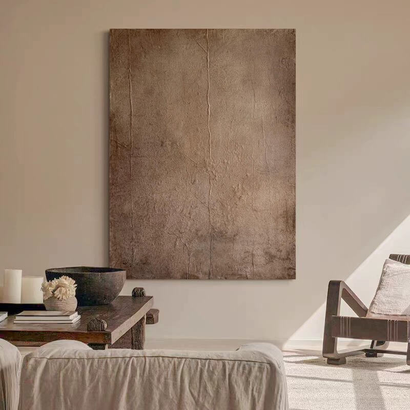 Wabi-Sabi Abstract Art Painting #wbsb21e142