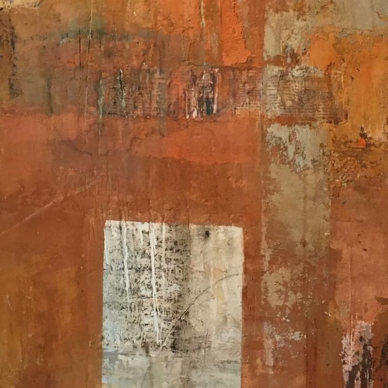 Wabi-Sabi Abstract Art Painting #wbsb21e143