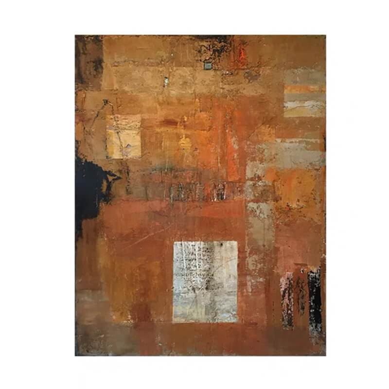 Wabi-Sabi Abstract Art Painting #wbsb21e143