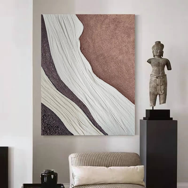 Wabi-Sabi Abstract Art Painting #wbsb21e144