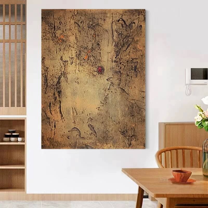 Wabi-Sabi Abstract Art Painting #wbsb21e145