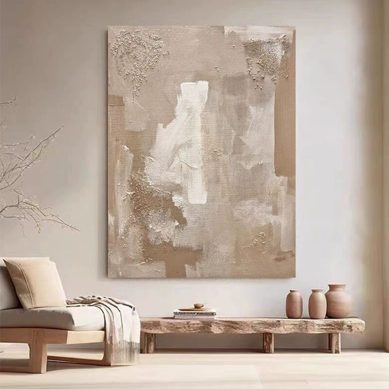 Wabi-Sabi Abstract Art Painting #wbsb21e146