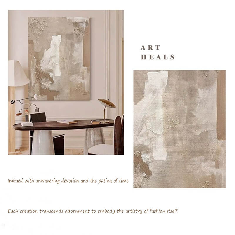 Wabi-Sabi Abstract Art Painting #wbsb21e146