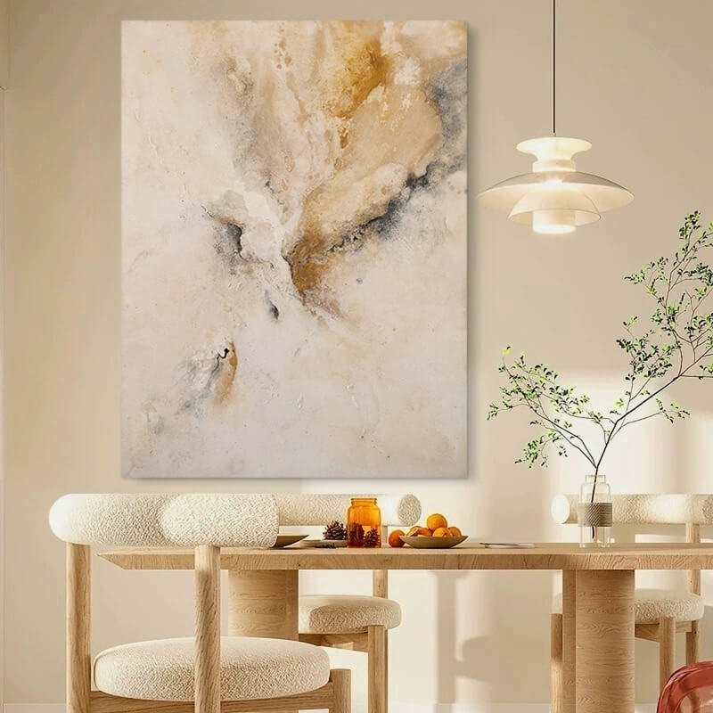 Wabi-Sabi Abstract Art Painting #wbsb21e147