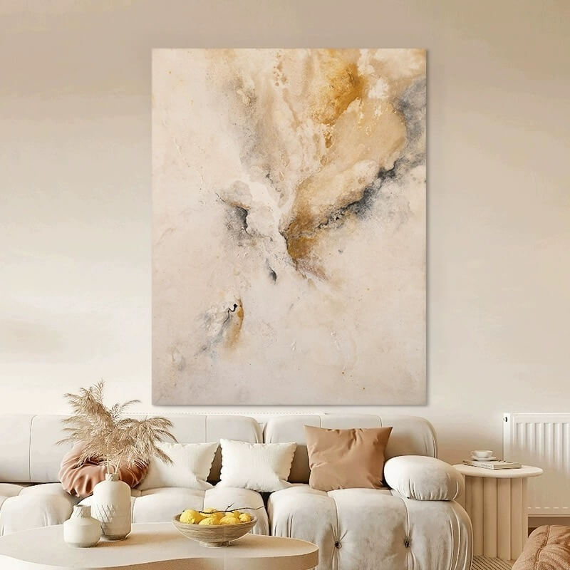 Wabi-Sabi Abstract Art Painting #wbsb21e147