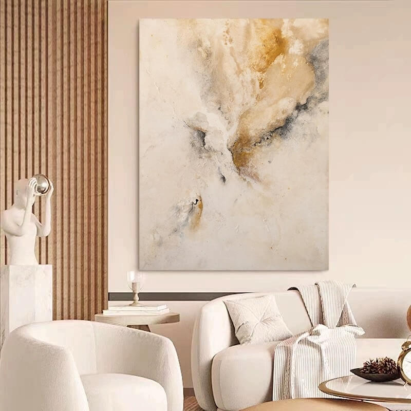 Wabi-Sabi Abstract Art Painting #wbsb21e147