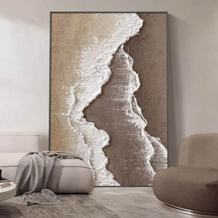 Wabi-Sabi Abstract Art Painting #wbsb21e148