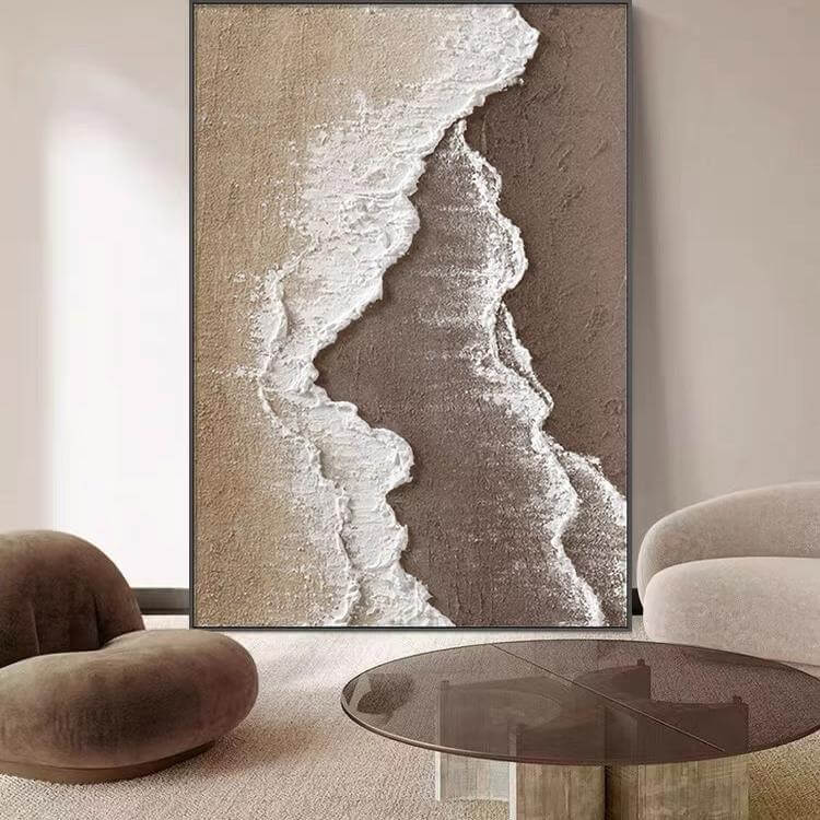 Wabi-Sabi Abstract Art Painting #wbsb21e148