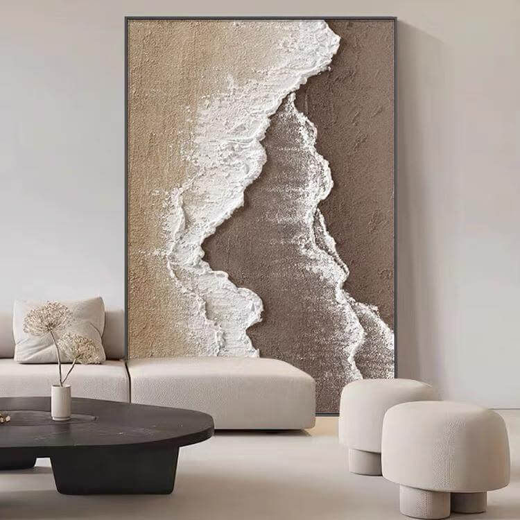 Wabi-Sabi Abstract Art Painting #wbsb21e148