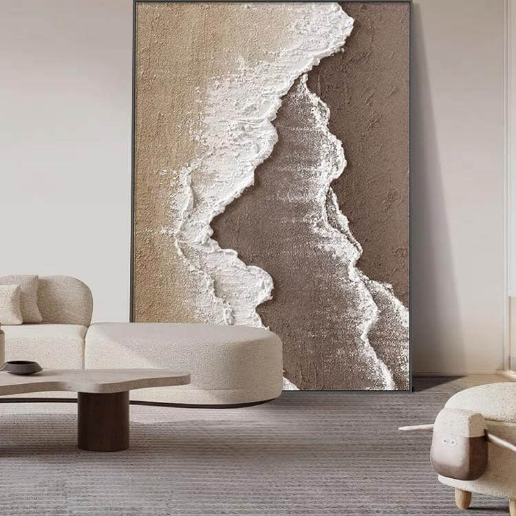Wabi-Sabi Abstract Art Painting #wbsb21e148