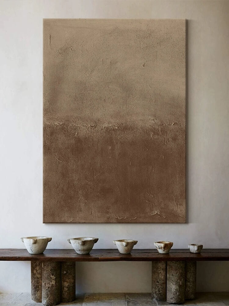 Wabi-Sabi Abstract Art Painting #wbsb21e149