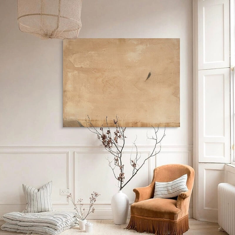 Wabi-Sabi Abstract Art Painting #WBSB21e14