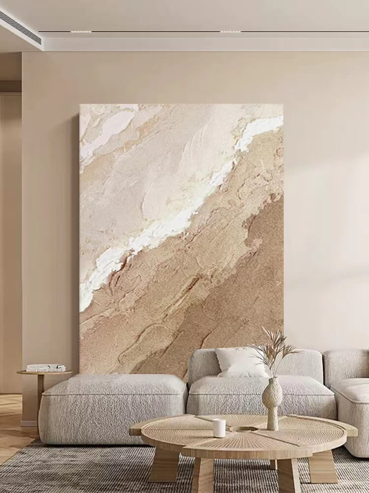 Wabi-Sabi Abstract Art Painting #wbsb21e153