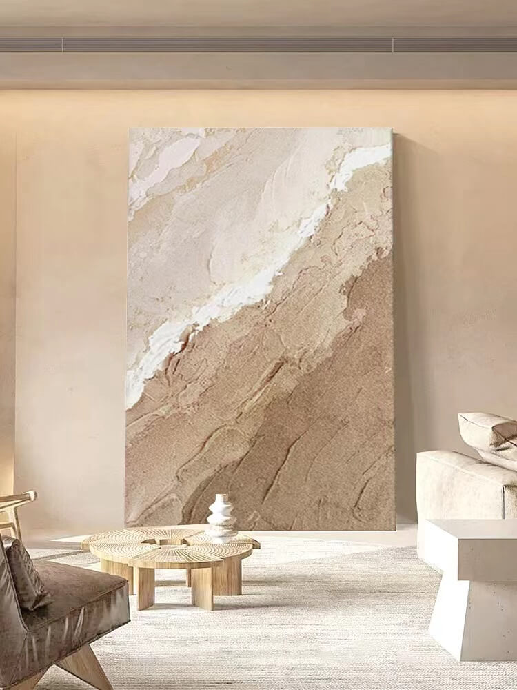 Wabi-Sabi Abstract Art Painting #wbsb21e153