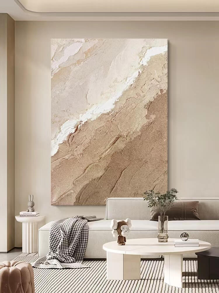 Wabi-Sabi Abstract Art Painting #wbsb21e153
