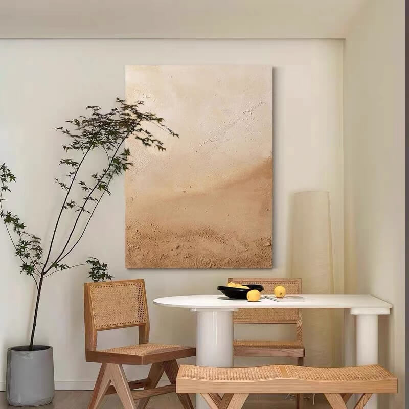 Wabi-Sabi Abstract Art Painting #wbsb21e154