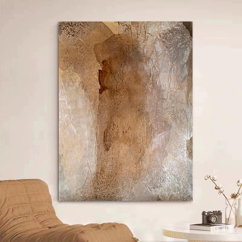 Wabi-Sabi Abstract Art Painting #wbsb21e156