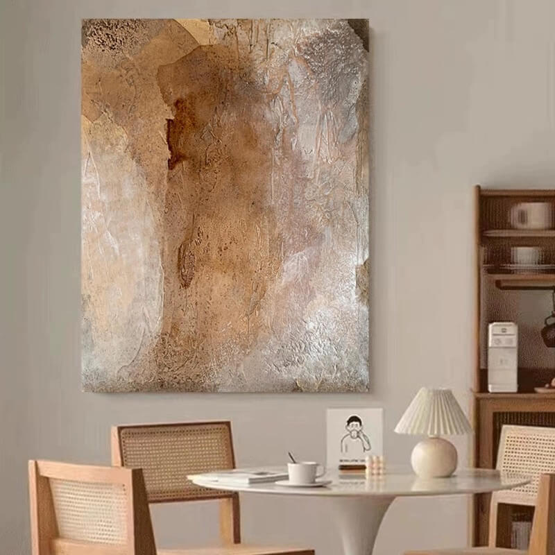 Wabi-Sabi Abstract Art Painting #wbsb21e156