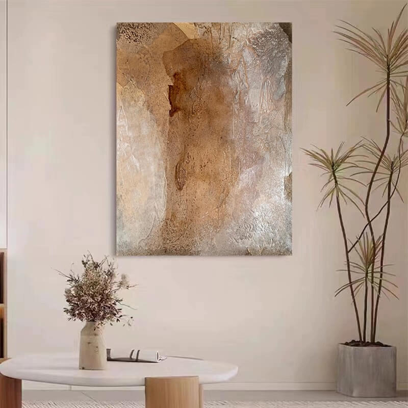 Wabi-Sabi Abstract Art Painting #wbsb21e156