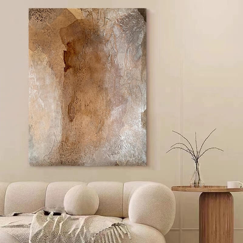 Wabi-Sabi Abstract Art Painting #wbsb21e156