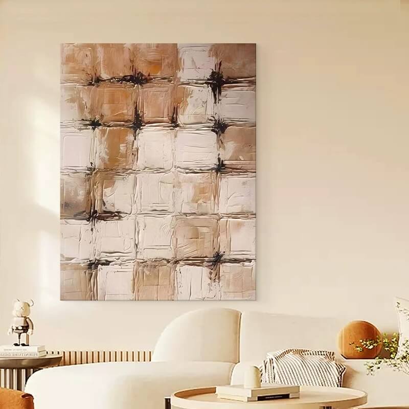 Wabi-Sabi Abstract Art Painting #wbsb21e157