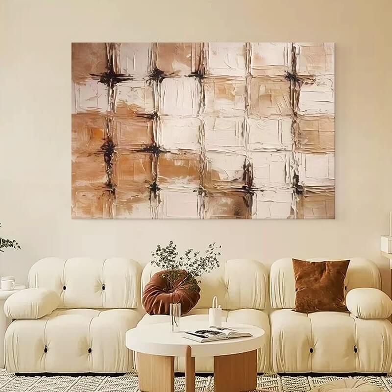 Wabi-Sabi Abstract Art Painting #wbsb21e157