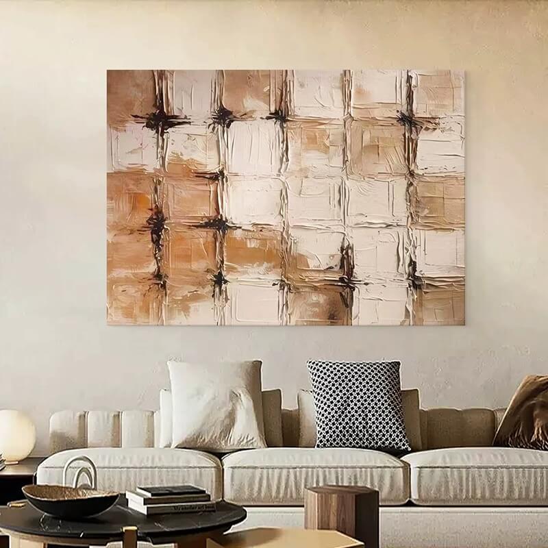 Wabi-Sabi Abstract Art Painting #wbsb21e157