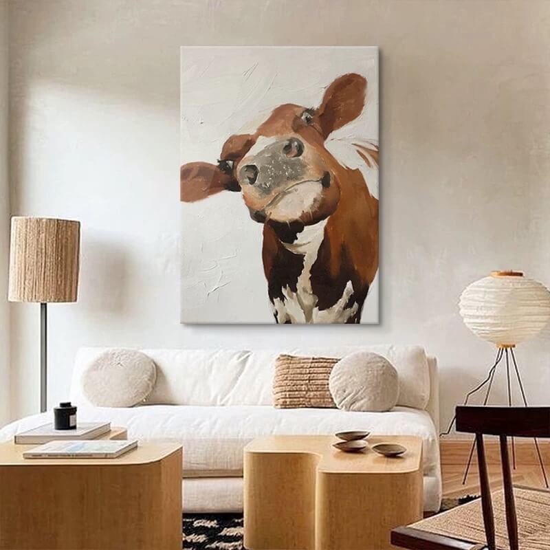 Wabi-Sabi Animal Art Painting #wbsb21e158