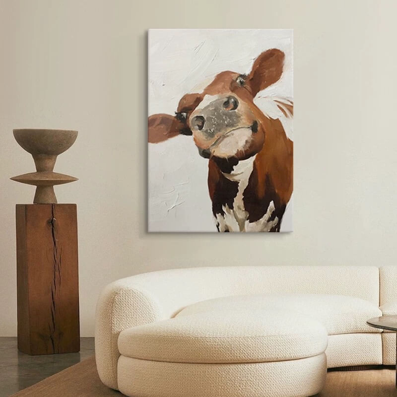 Wabi-Sabi Animal Art Painting #wbsb21e158