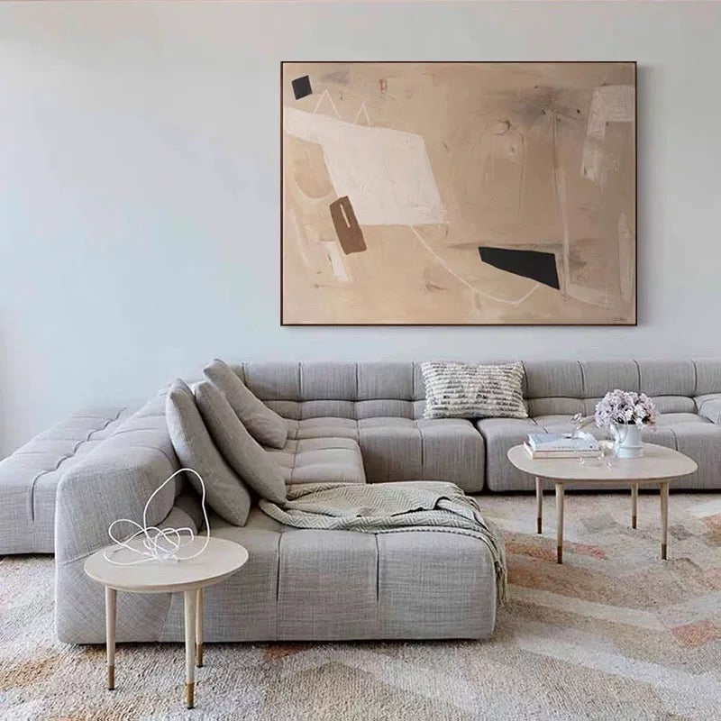 Wabi-Sabi Abstract Art Painting #WBSB21e15